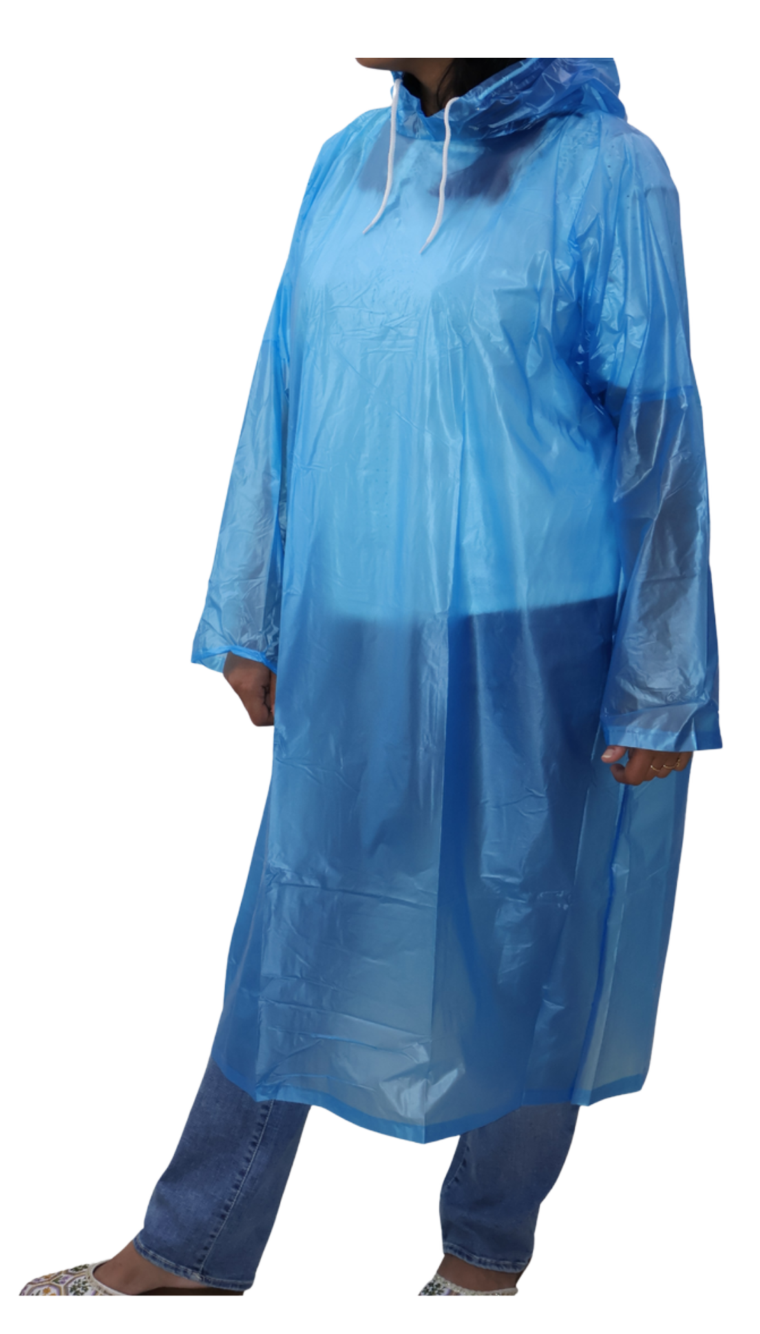 Blue Poncho