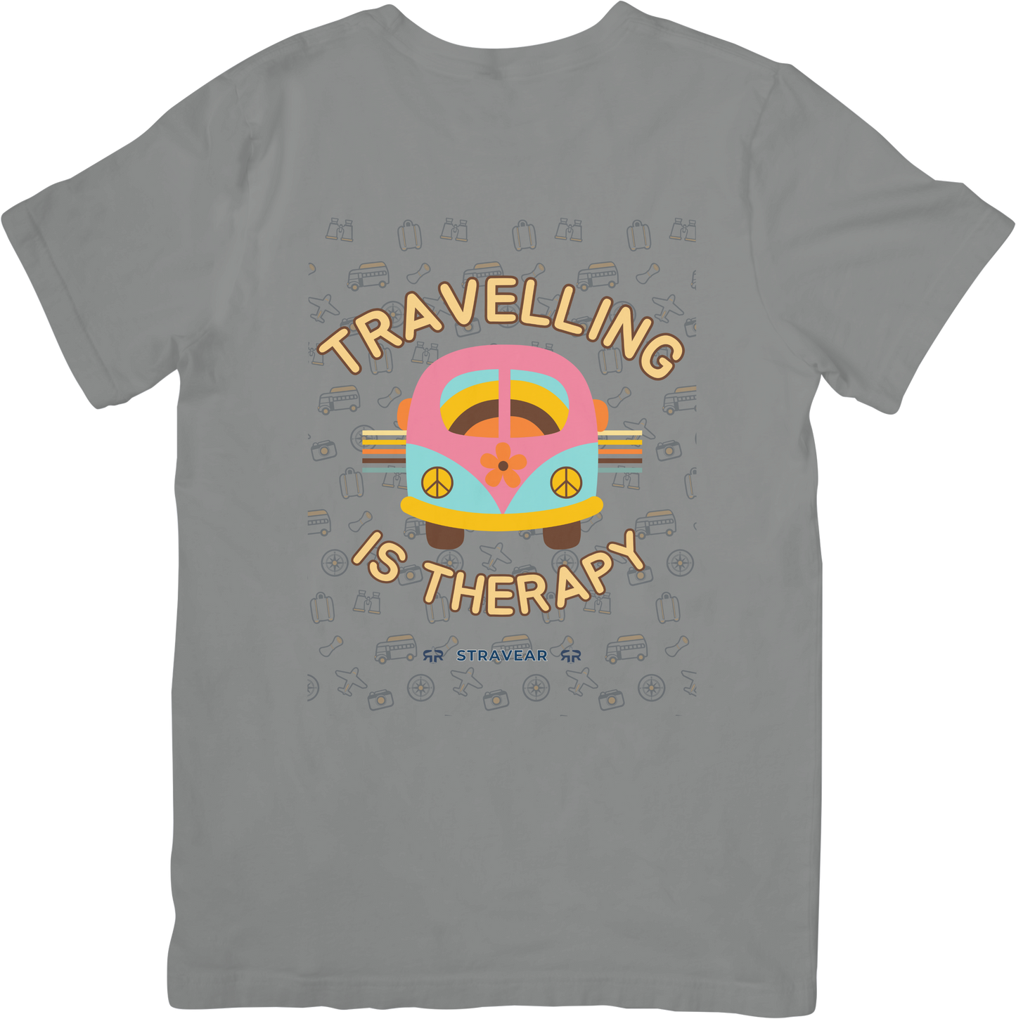 Travelling is Therapy T-shirt