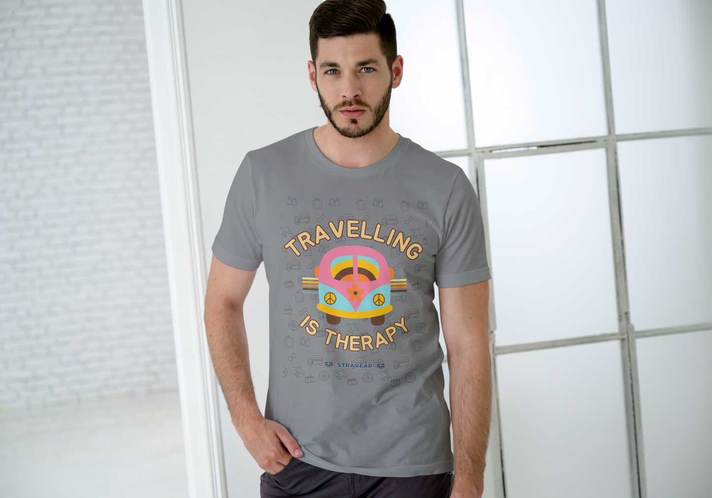 Travelling is Therapy T-shirt