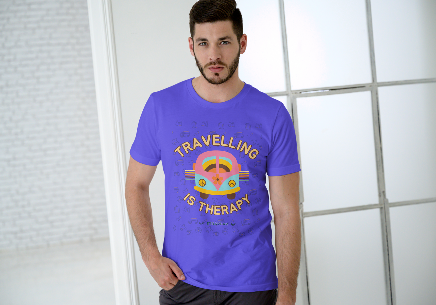 Travelling is Therapy T-shirt