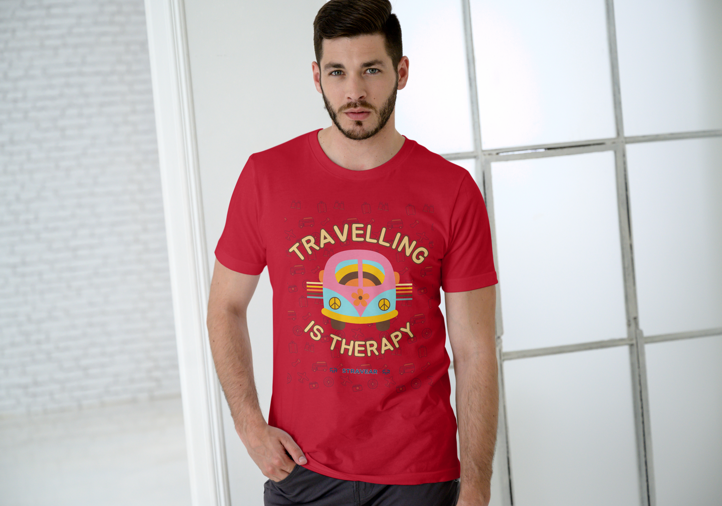 Travelling is Therapy T-shirt