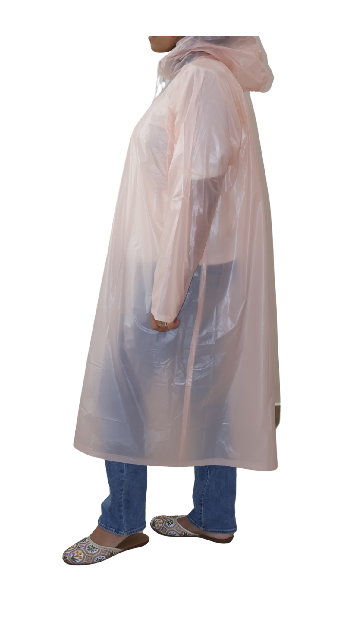 Beige Poncho